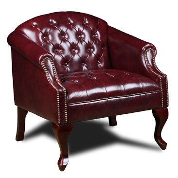 Classic button tufted chair